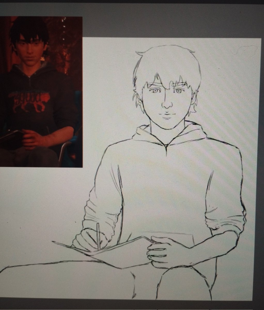 connamort's tweet photo. WIP 

#seandiaz #LifeIsStrange2 https://t.co/hCaPPqrKCK
