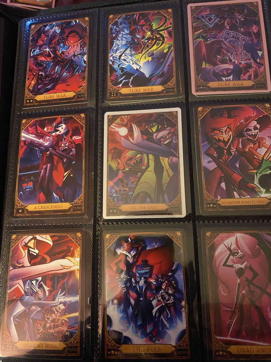 HAZBIN HOTEL TRADING CARDS 2ND WAVE HERE!!!! Managed to pull a