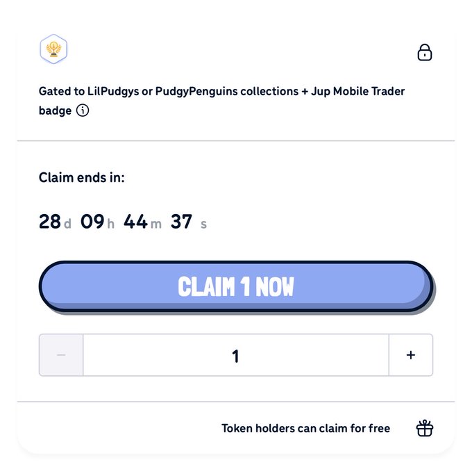 Well as <a href="/JupiterExchange/">Jupiter</a>  <a href="/jup_mobile/">Jupiter Mobile</a> Maxi, I don't miss a thing in the Jupiverse.

Urging every <a href="/JupiterExchange/">Jupiter</a> <a href="/solana/">Solana</a> user out there to utilize this opportunity. 

The Jupiverse is the best place for every web3 lover to be✌️🔥
