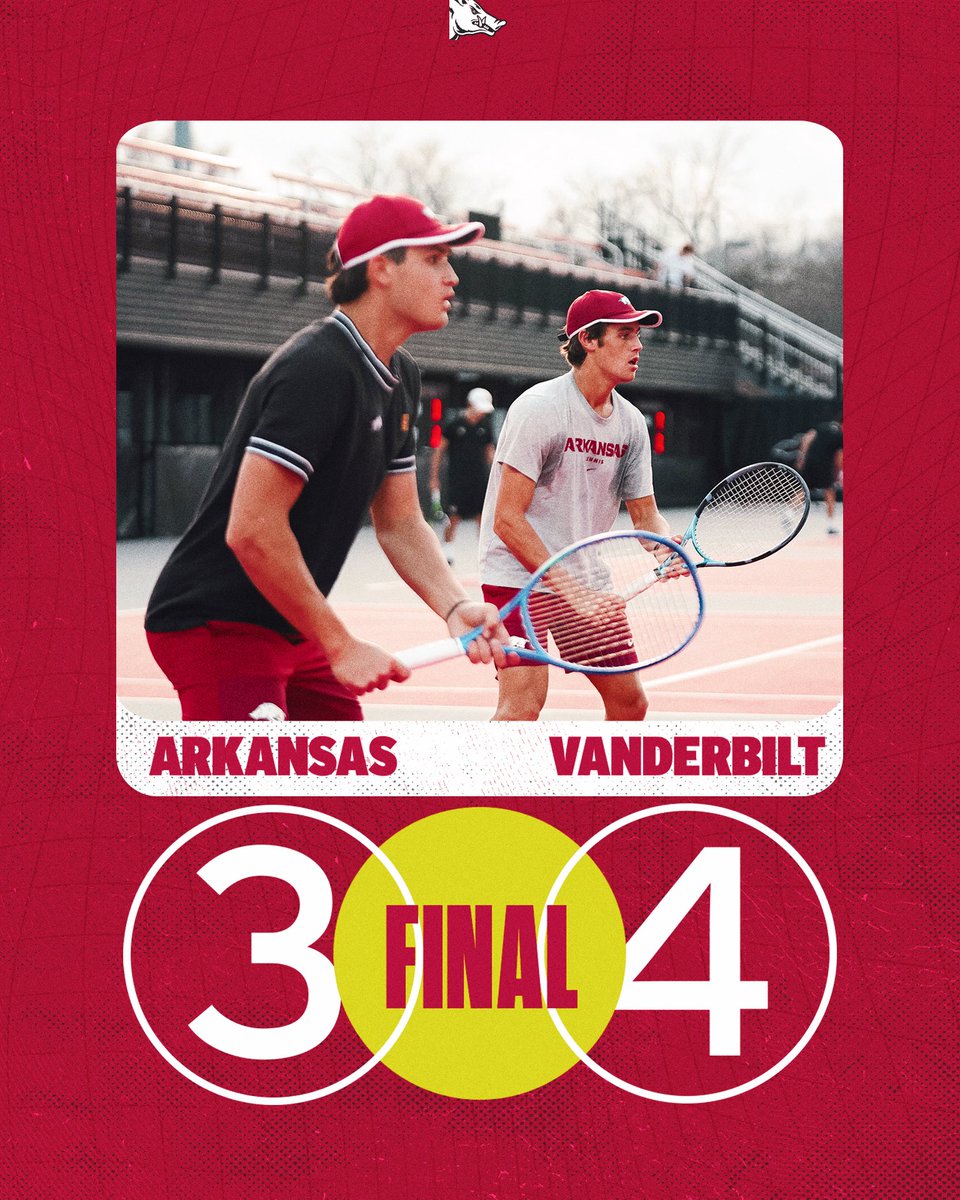 Razorback Men’s Tennis tweet media
