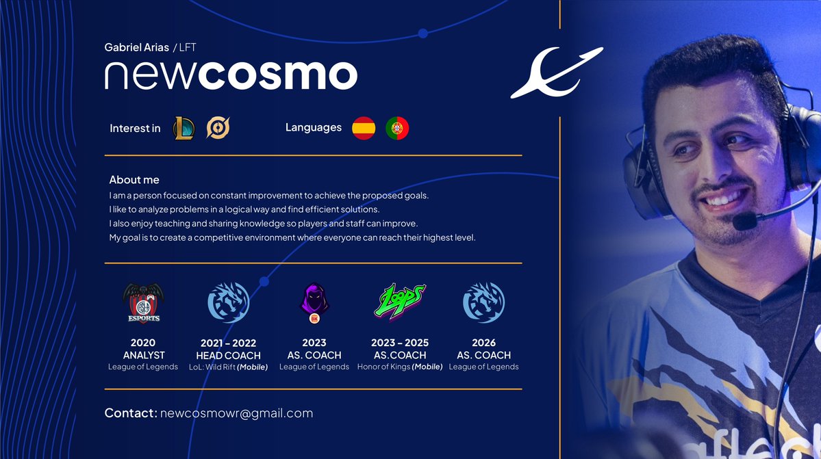 Gabriel Arias | NewCosmo tweet media