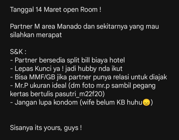 Pasutri M22 F20 tweet media