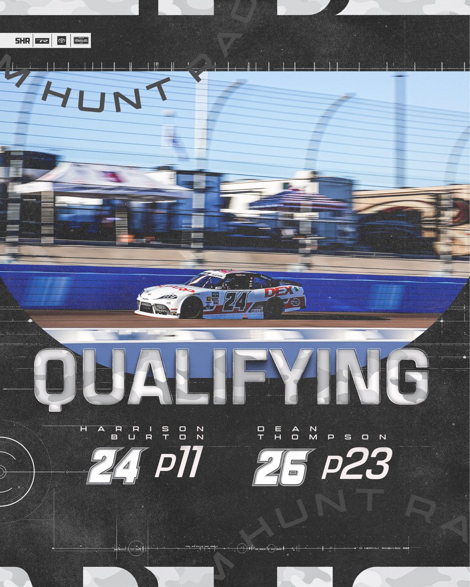 Sam Hunt Racing tweet media