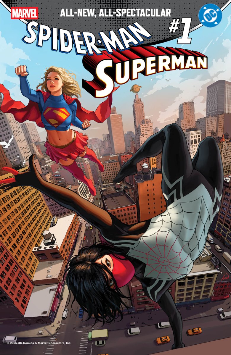Dave_DSG's tweet photo. Descubre las nuevas portadas variantes de #SPIDEMAN/#SUPERMAN # 1 de #giuseppecamuncoli @DaveMarquez @sanfordgreene @AH_AdamHughes e #ivantalavera
Además un vistazo a la historia de @bradmeltzer y @PepeLarraz !
https://t.co/vT8hOpEAw3
Sale el 22/4 por @MarvelComicsHQ https://t.co/QKOauttSux