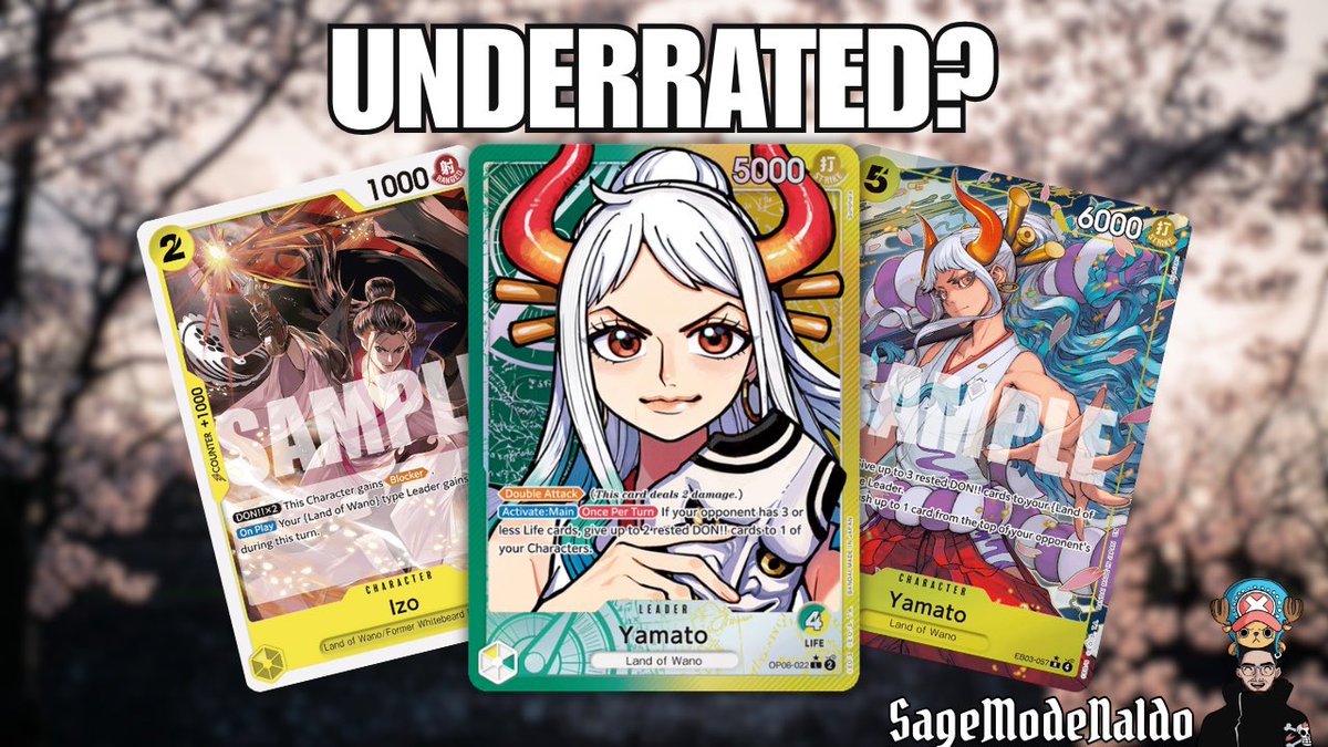Is GY Yamato good for the Heroines Battle events? 

Check out my most recent video going over my Decklist and gameplay 🔥

Link in the comments 😁