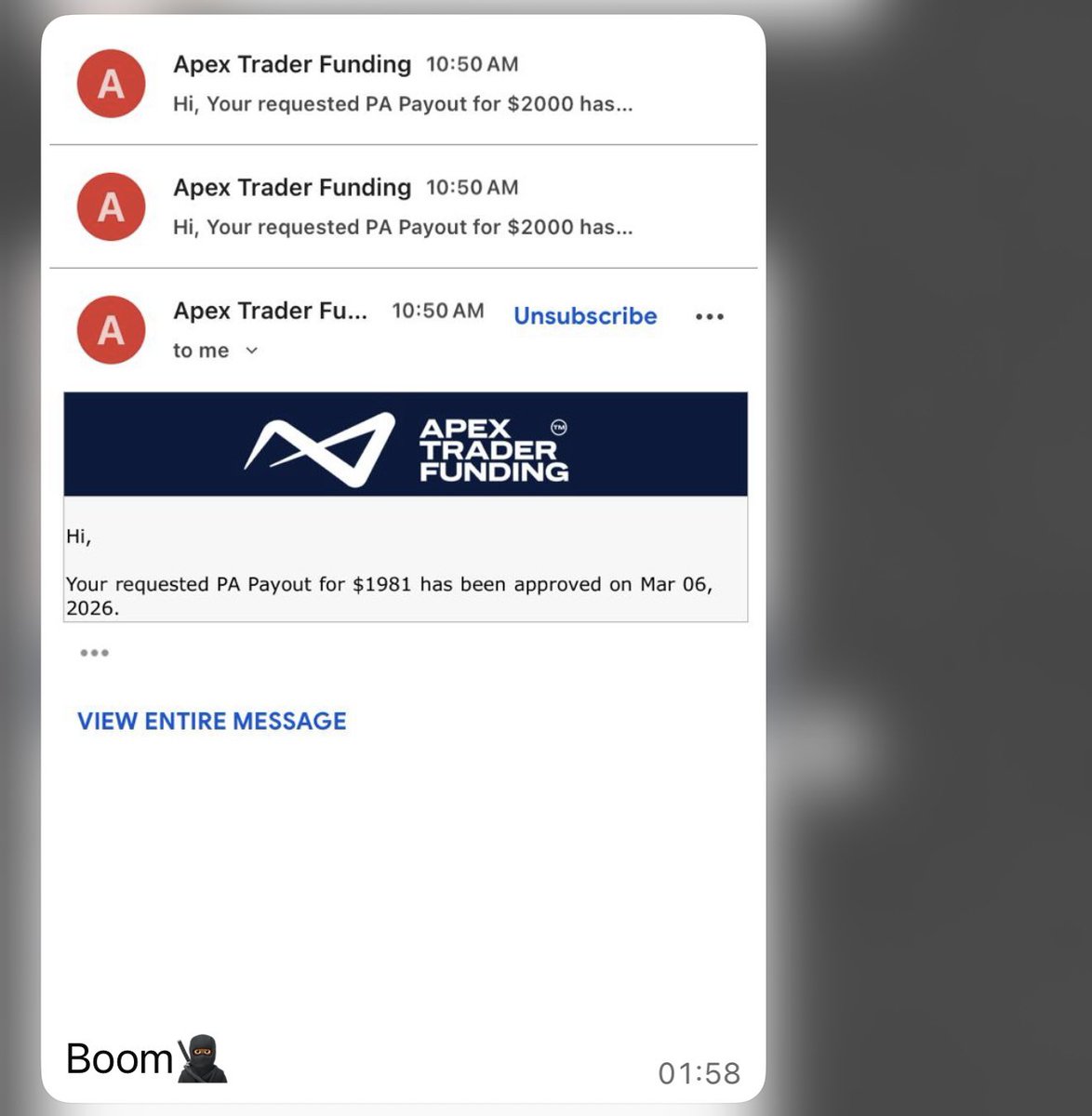 Michael Bamber tweet media