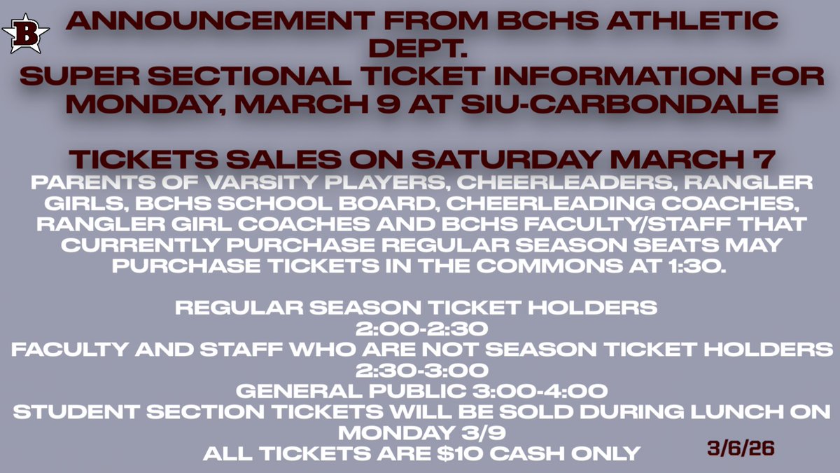 Benton High School tweet media