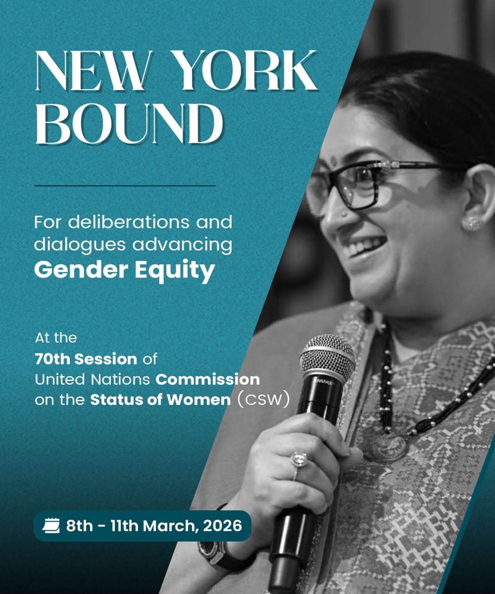 Smriti Z Irani tweet media