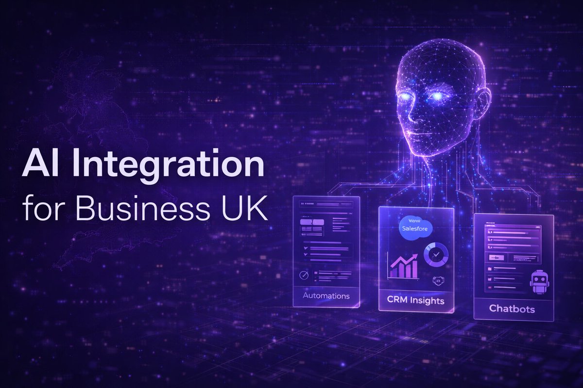 DelaneyIndLTD's tweet photo. AI Integration for Business UK

AI is helping businesses automate processes, gain insights from data and improve decision-making.

Here’s how real businesses are integrating AI today.

Read more:
https://t.co/OjykpzPDzY

#ai #businessautomation #aiintegration #ukbusiness https://t.co/5F2BUWuHKy