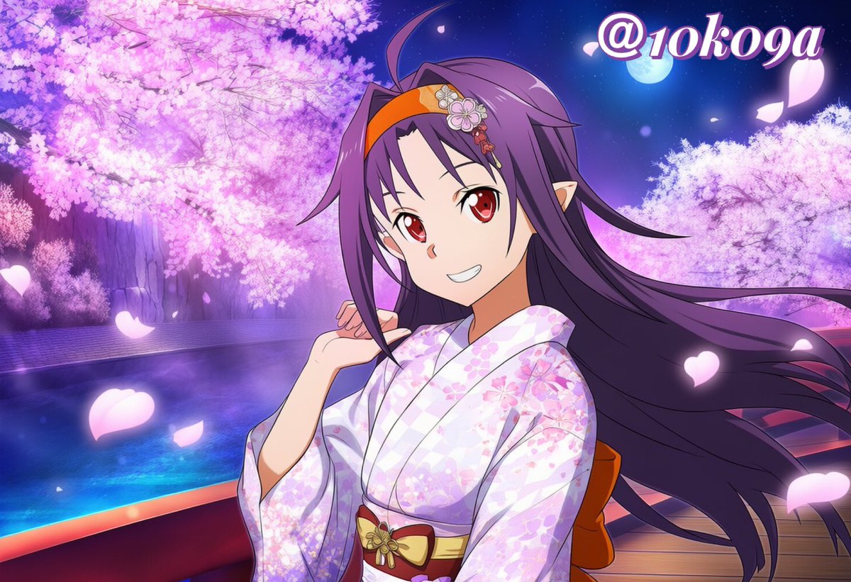 ユウキページ ユウキ集💜 #SAO #AIイラスト