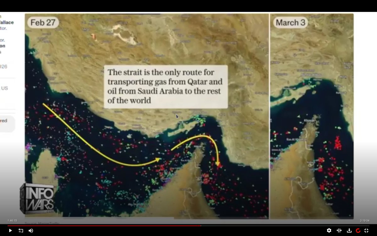 JoeyArnoldVN's tweet image. Gas prices are doubling globally because Iran is blocking the Strait of Hormuz which is a route for transporting gas from Quatar and oil from Saudi Arabia, Trump is being pressured to send boots on the ground to stop Iran's blockade.

#CrudeOil 
#StraitsofHormuz 
#StraitofHormuz
