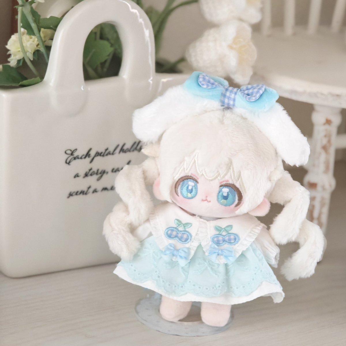 merrilyplus's tweet photo. 白くぅまちゃん、ふわふわでとっても可愛い🤍✨

🧸 #dongurumi https://t.co/DzWTnES3aa