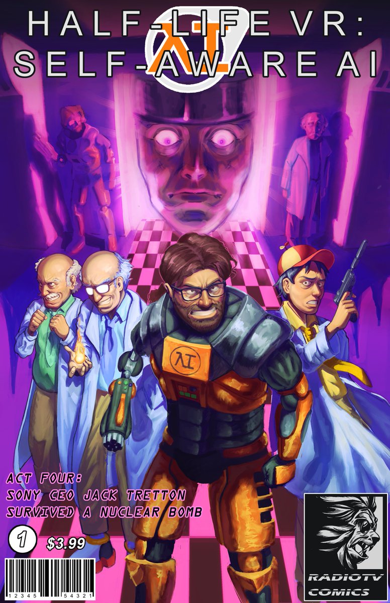 #hlvrai after 6 years i finished this series im finally free!!!!! see you all in a week!!!!!