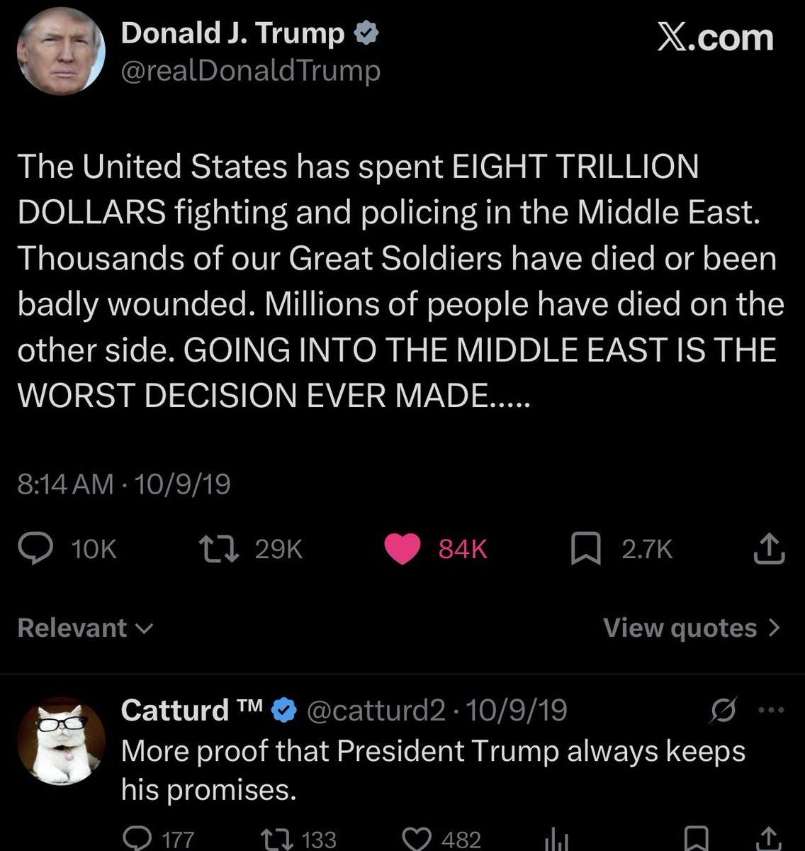 xoHIox1's tweet photo. @catturd2 https://t.co/y7p0Qq127X
