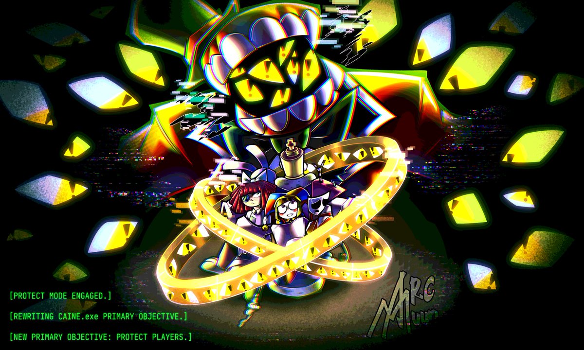 ArcaneMuun's tweet photo. Hi there! Thank you so much for following me!

Here, have some TADC art!! This is from an ao3 fic that my friend commissioned me to draw!

#TheAmazingDigitalCircus 
#TADC #tadcfanart 

🎨: @ArcaneMuun 
✍️: https://t.co/00bbir3Gsj https://t.co/7UcVXSsKLq