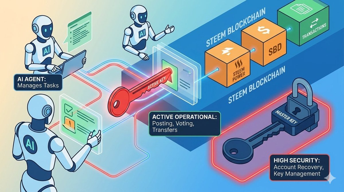 I think STEEM blockchain has a huge potential for AI Agents 🤖🦞

AI Agents can execute tons of transactions by themselves. However, if they execute smart contracts of rug pulls or soemthing wrong via Ethereum, Solana blockchains, they will lose everything.

But STEEM has a