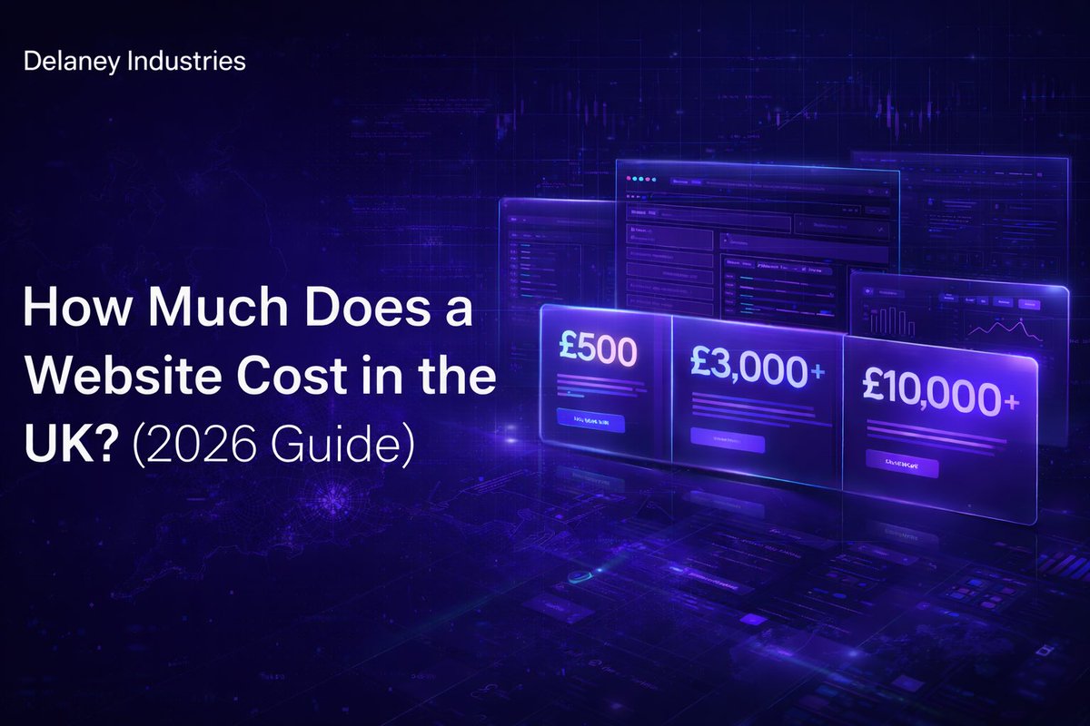 DelaneyIndLTD's tweet photo. How Much Does a Website Cost in the UK

Website prices vary widely depending on complexity, functionality and goals.

Here’s what businesses should realistically expect to invest.

Read more:
https://t.co/2qLXK9W1hx

#webdesign #webdevelopment #businesswebsite https://t.co/o7FAaa7mV9