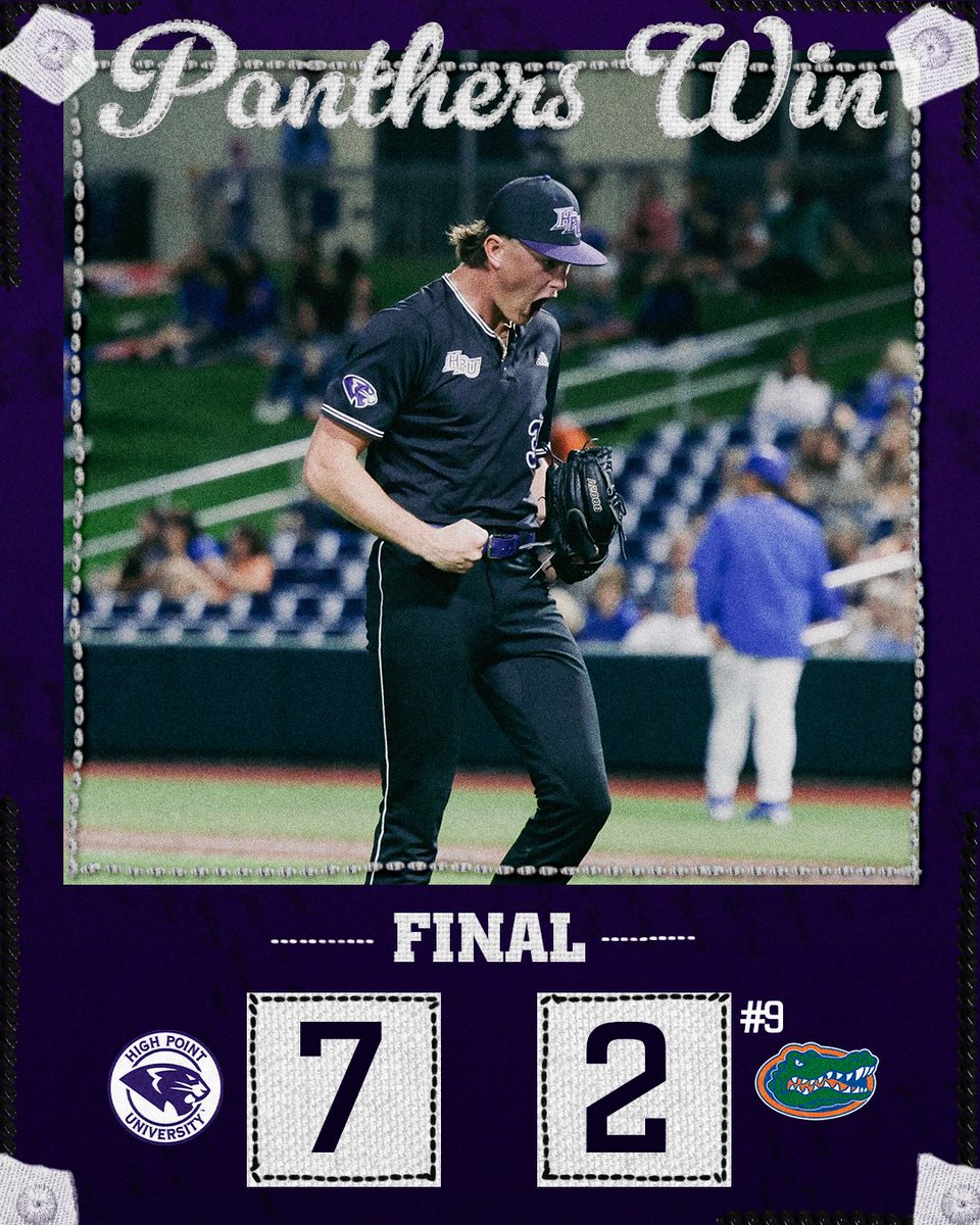 High Point Baseball tweet media