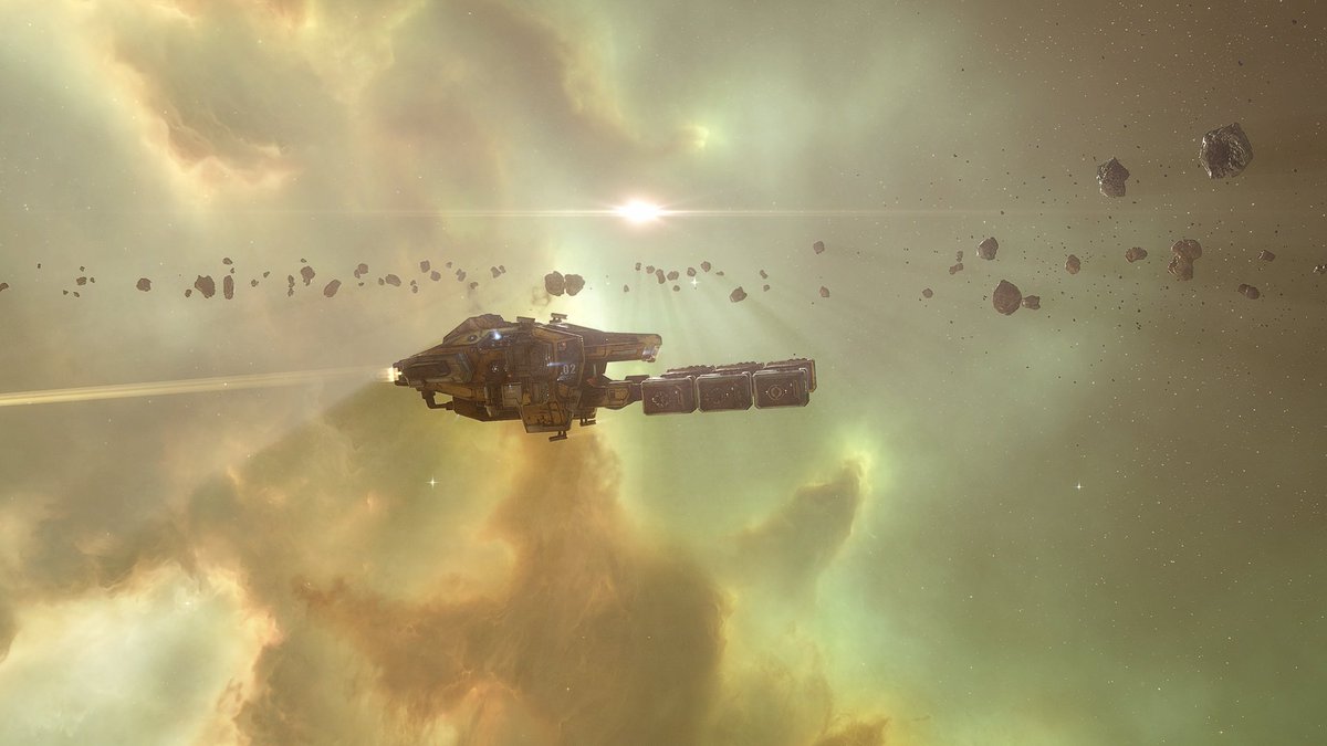 The peace and tranquility that comes from being among the asteroids
#EVEOnline #TweetFleet #JustCreators @EVEOnline <a href="/JustAbout__/">Just</a>