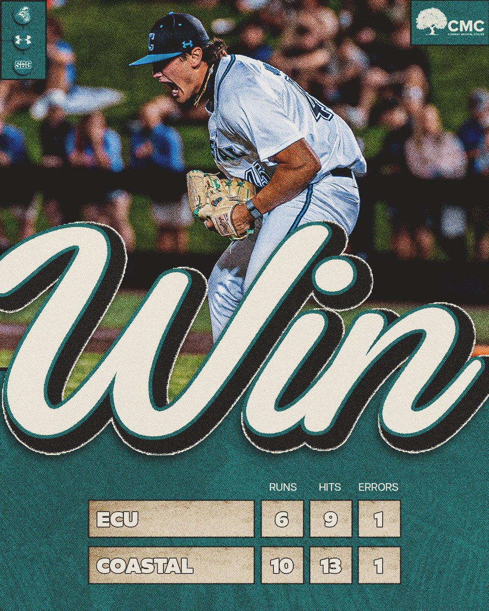 Coastal Carolina Baseball tweet media