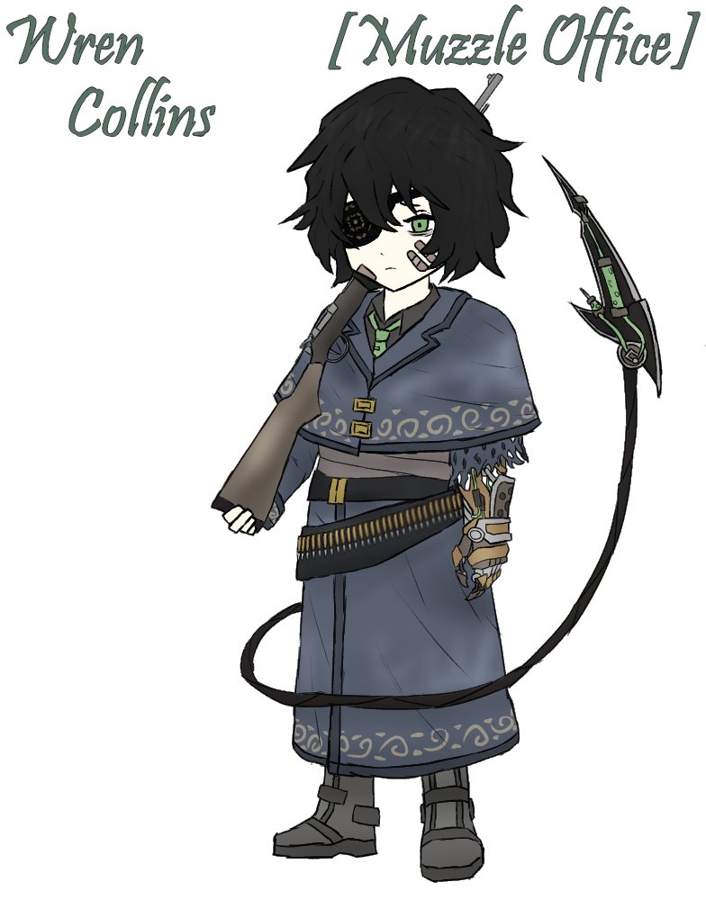 Tried my hand at designing an outfit and whatnot for a friends Character in our PMTTRPG campaign, I think it turned out okay.

Only a bit bulkier than what I was originally thinking.