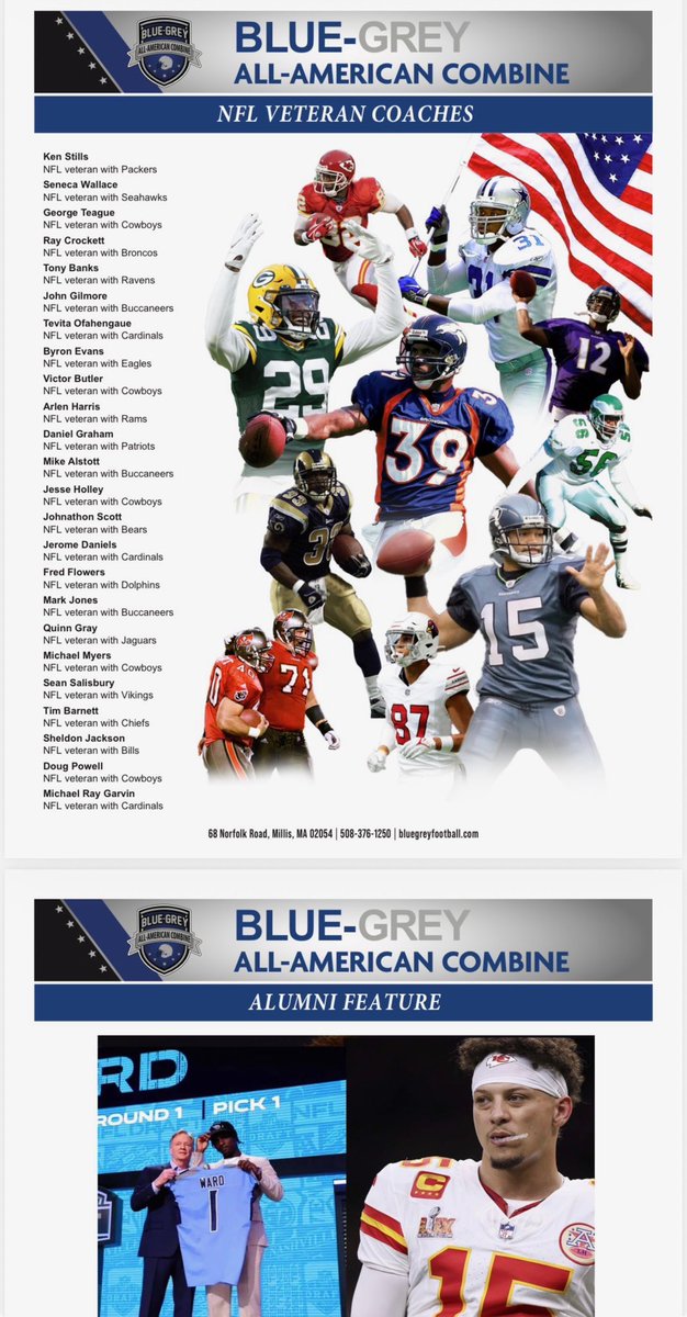 BrockMcmull43's tweet photo. I will be competing in the ALL-American Combine in April. 

Hall of Fame stadium
Canton, OH
4-4-26
@BlueGreyFB https://t.co/XhiuH9vPa1
