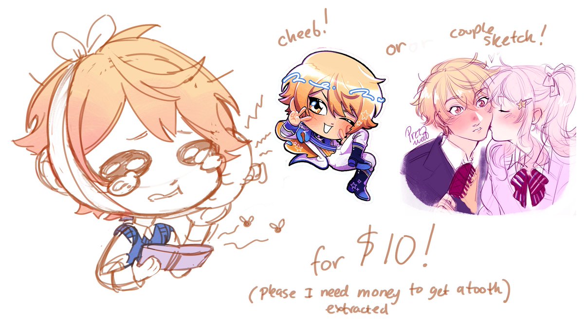 Fer 🥂| COMMS OPEN tweet media