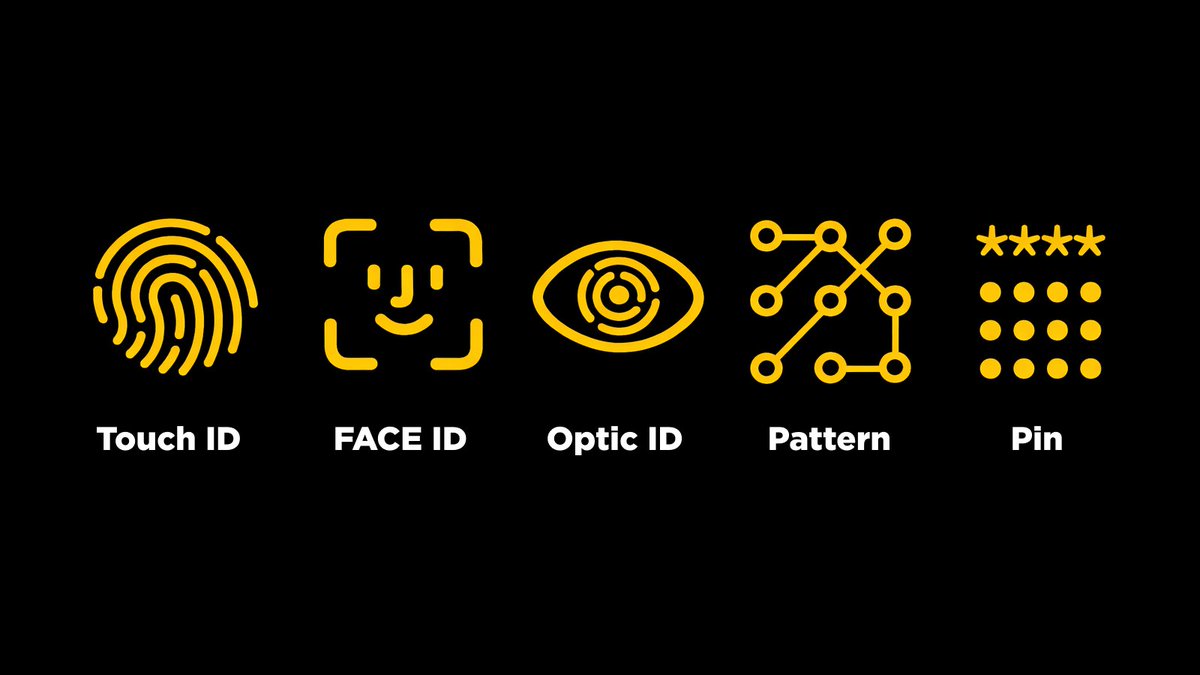 Your preferred security option? (Apart from 2FA, of course)