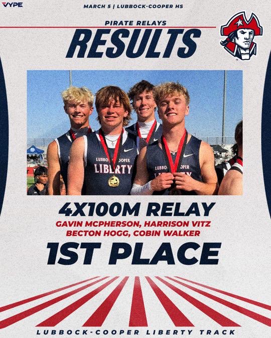 Patriot_Ath's tweet photo. .@LibertyTF_LCP Great job, Patriots!⚡️ https://t.co/UiVoeKXmXO