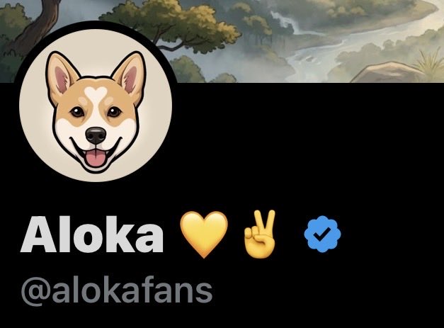 Our Blue Tick was just approved 

$Aloka on <a href="/BNBCHAIN/">BNB Chain</a>