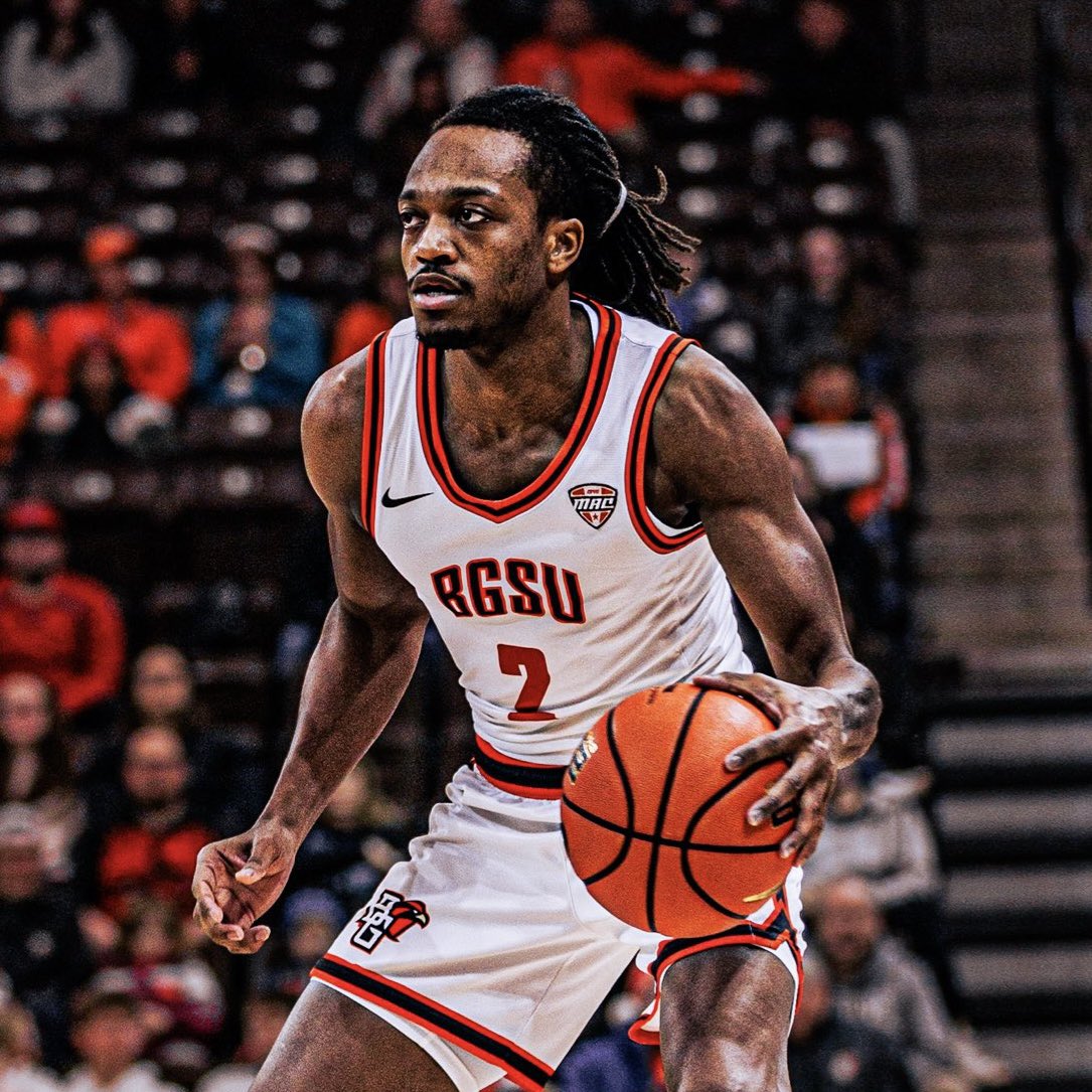 NaismithTrophy's tweet photo. Sealing the deal… with steals.

The 2026 Naismith Men’s College Defensive Player of the Year Presented by @moleculesleep Late-Season Team member closes the regular season by adding to a historic year.

Adding to his tally tonight, @JavontaeCampbe2 leads DI in both steals (96) and steals per game (3.10)

photos: @BGSUMBB