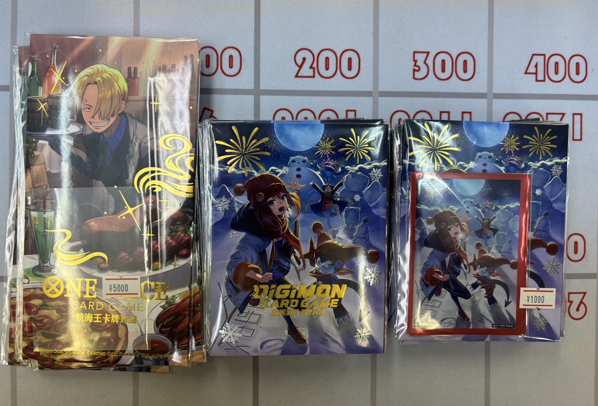 中国限定イラスト商品 入荷情報 デジモンカード ユウキ&インプモン(5枚