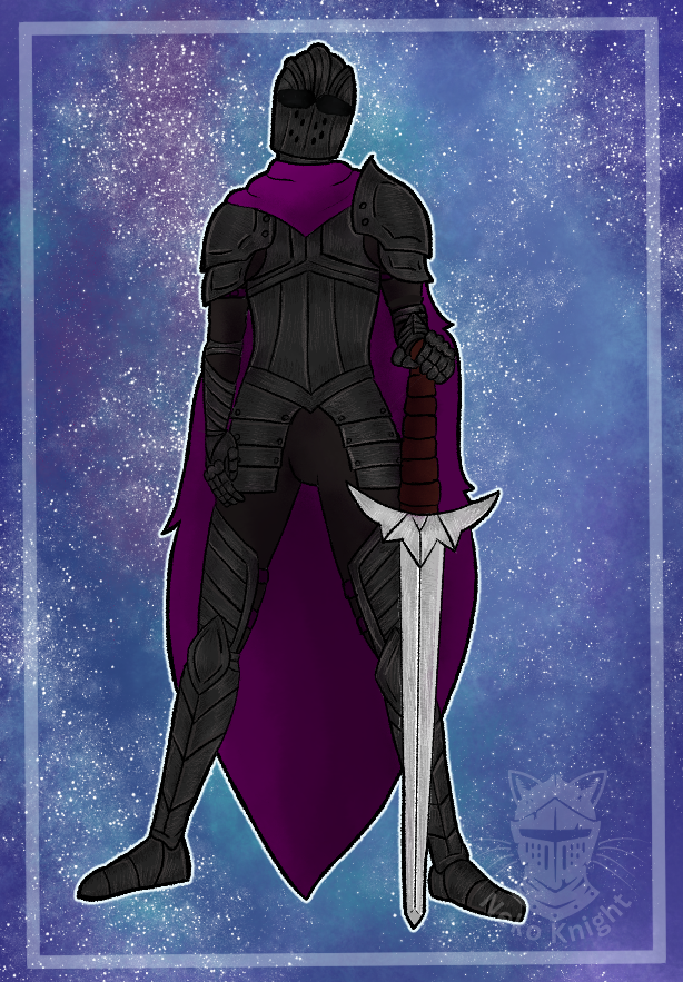 Neko_Knight_'s tweet image. Finished armor design for Ebrion over on VGen ^^

#VGenComm #armor #knight #sketchart #commission #fullbody