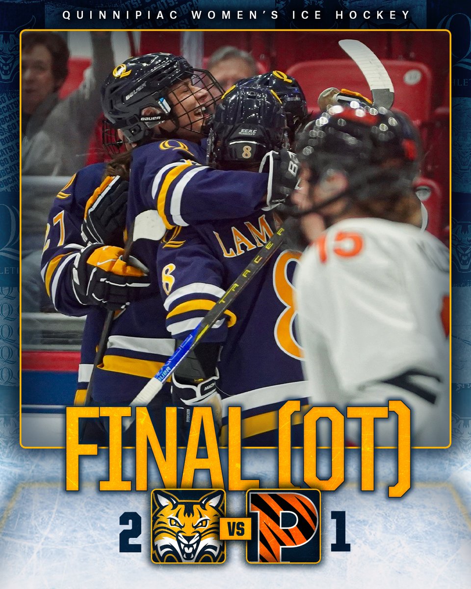 QU_WIH's tweet photo. See you tomorrow 😎

#BobcatNation x #NCAAHockey https://t.co/COT5Uux2VK
