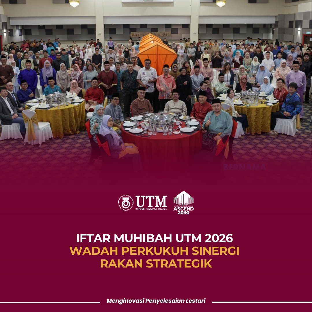 Universiti Teknologi Malaysia (UTM) tweet media