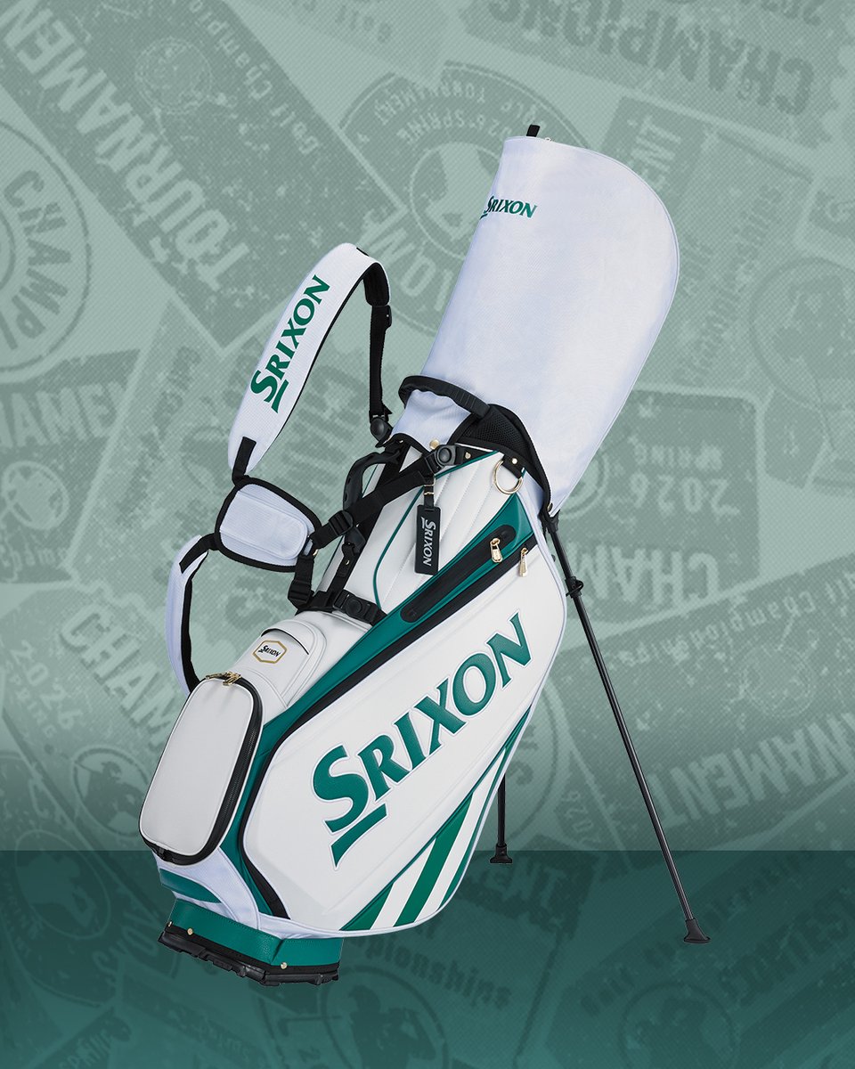デザインが連動したスタンドバッグも販売します⛳️ 🟩スリクソン