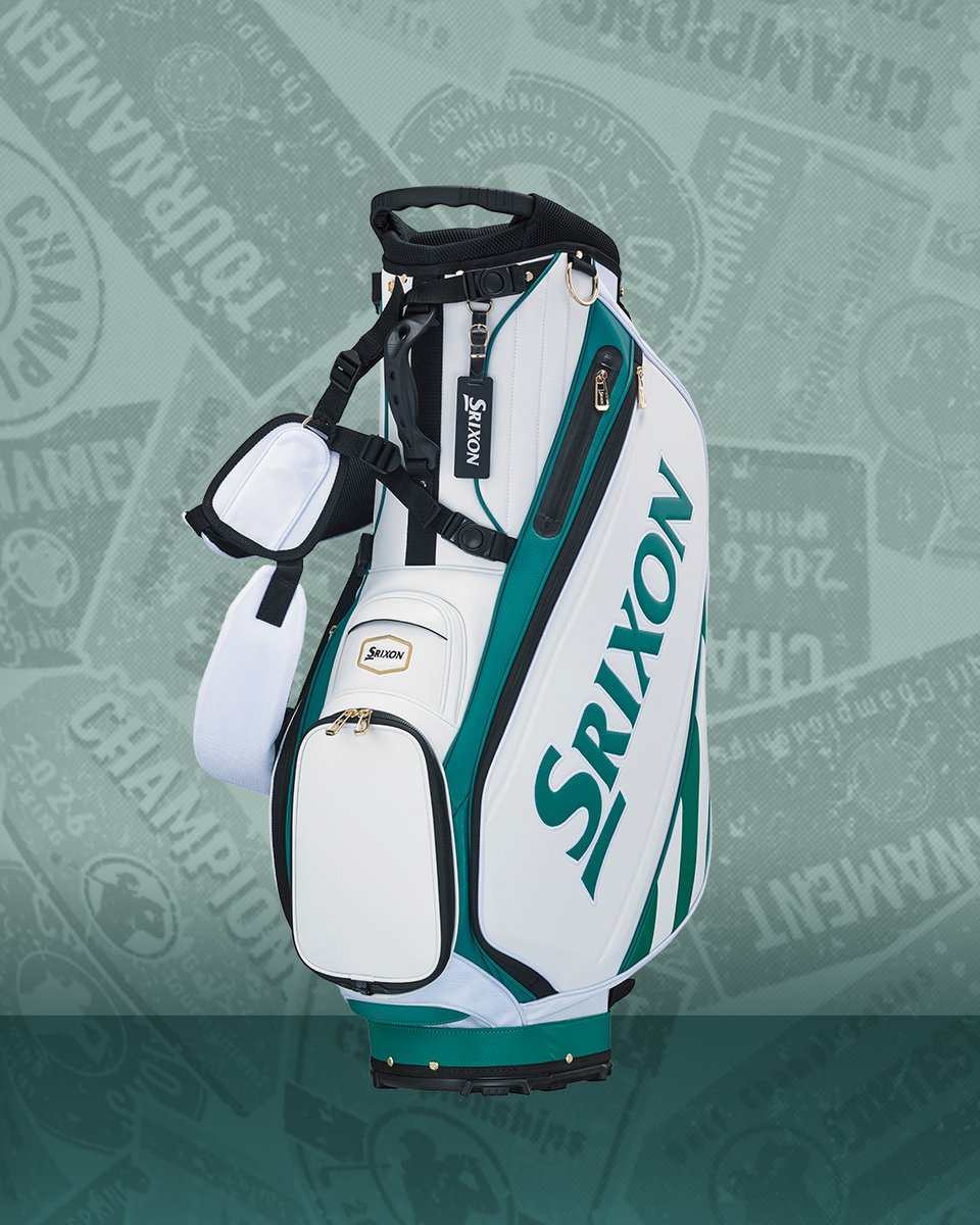 デザインが連動したスタンドバッグも販売します⛳️ 🟩スリクソン