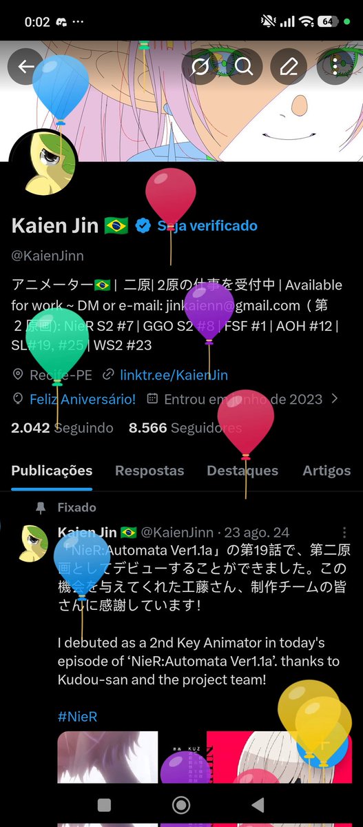 Kaien Jin 🇧🇷 tweet media