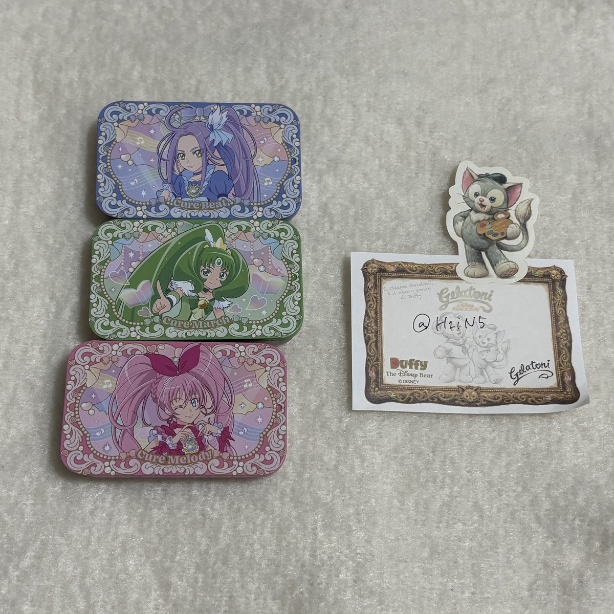 H1iN5's tweet photo. 【交換･譲渡】プリキュア スイプリ スマプリ 交換 譲渡 すらいどきゃん すらきゃん

求:ハッピー＞ピース＞ビューティ
     or定価+送料

譲:マーチ メロディ ビート

☆郵送交換希望
☆支払いはPayPayまたはゆうちょ銀行希望
☆交換の場合は蓋のみで交換可能
検索からもお気軽にお声掛けください🙇🏻‍♀️ https://t.co/GapGoGjFhV