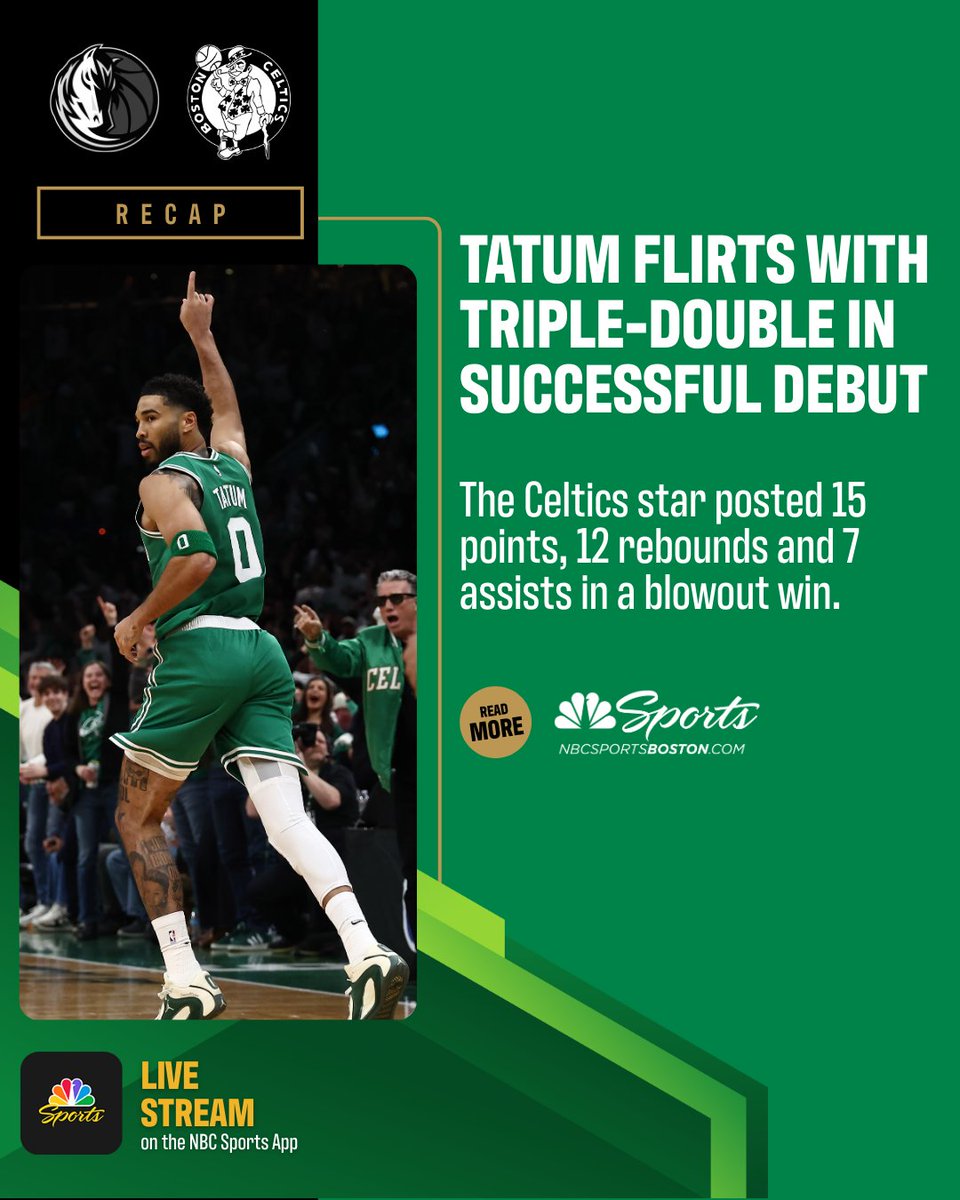 Celtics on NBC Sports Boston tweet media