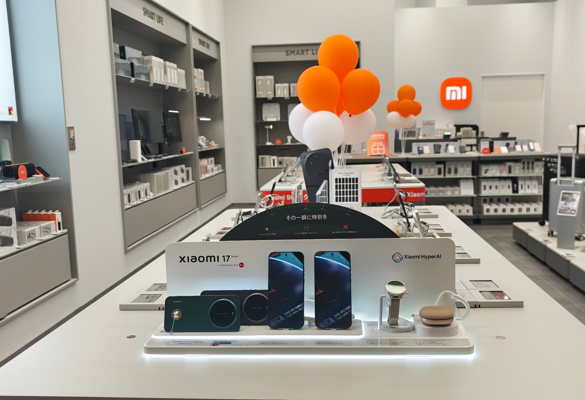 XiaomiJapan's tweet photo. Xiaomi Store イオンモール鶴見緑地店、本日グランドオープンいたしました！

予想を遥かに上回る多くの方にご来店いただき嬉しい限りです。
引き続きご来店お待ちしております！まだまだ抽選会も開催中です。
#おいでよXiaomiStore https://t.co/yP6wzqHypy