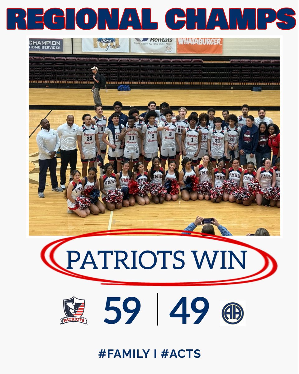 SA VMHS Patriots Basketball tweet media