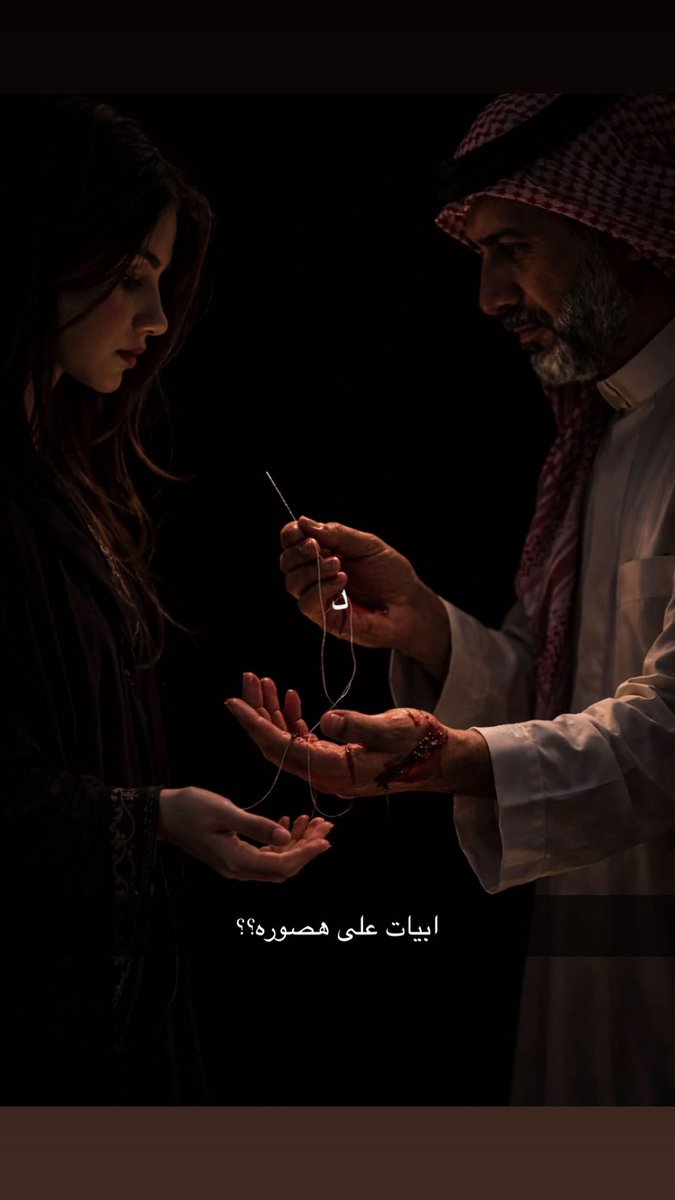 le79v's tweet photo. دوك جرح : ودوك خيط ودوك الابره
شفني مسلمك الامر انت وضميرك
ٓ
جيت لك : ما عـاد لي بـ الحال دبره
لان ما يـقدر يخيط ( الجرح ) غيرك

     وانت ؟ https://t.co/AvRmhapCnx