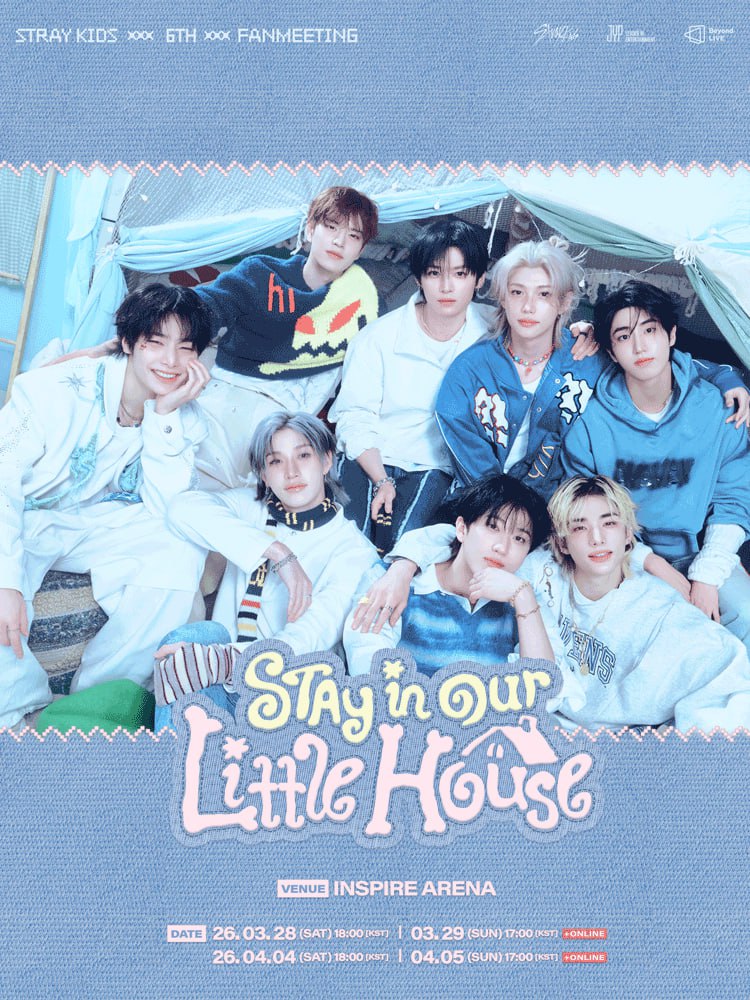 Elite_PassTiket's tweet photo. [ Stray Kids 6TH FANMEETING ‘STAY in Our Little House’ ] 이벤트

▷ 팔로우 & RT 이벤트

Stray Kids 6TH FANMEETING ‘STAY in Our Little House’ 초대권 1매 무료 증정

📍공연장소
INSPIRE ARENA

📆공연일정
2026년 4월 5일(일) 5:00PM(KST) ✔️막콘
🪑 -2F 41구역 

🎁 참여 방법

1️⃣ 계정 팔로우✔️
2️⃣ 타임라인 내 게시물 RT·좋아요❗️
3️⃣ 본 게시물 좋아요 + RT 필수‼️

⏰ 당첨자 발표

📅 03월 30일 월요일 · 오후 7시

🎊 당첨 후 좌석과  개별 안내 드립니다.

#🎉스키즈팬미팅 #StrayKids #STAYinOurLittleHouse #무료초대권 #RT이벤트 #STAY응모 #SKZ팬과함께 #스트레이키즈사랑 #우리작은집에서STAY #STAY행복 #스키즈6번째팬미팅 #STAY선물 #SKZ무료초대 #팬미팅행복 #STAY와함께 #SKZ팬미팅 #RT하고행복 #STAY사랑해 #스키즈_팬심폭발 #SKZ팬사랑