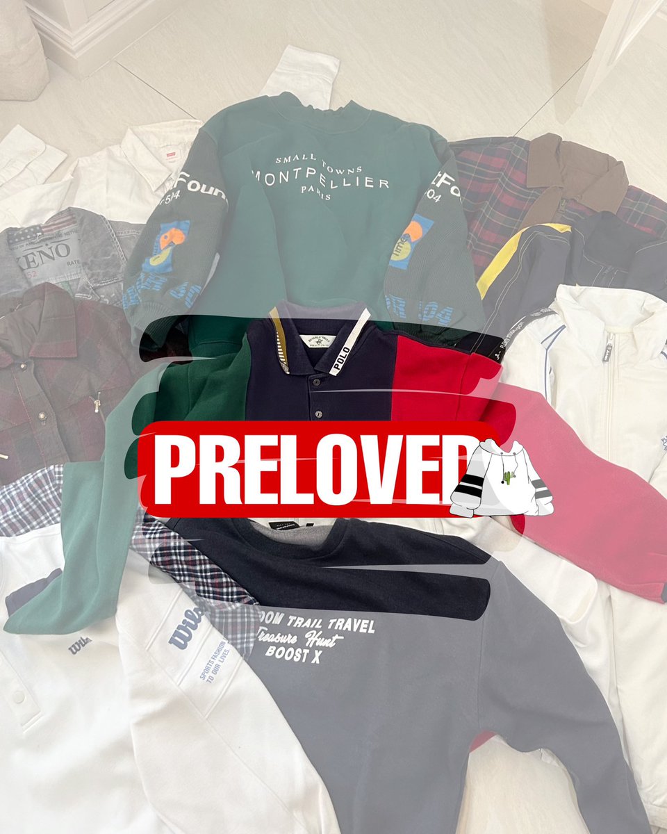 👕Preloved 

Bisa check-out disini👉🏻 id.shp.ee/tfdxxonH