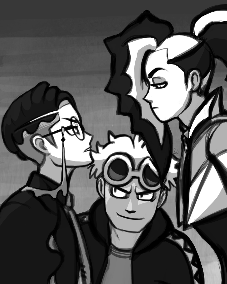 biigurutwin's tweet image. I like imagining these 3. 
Don't ask me why...
(I don't even think they are chronologically accurate😅)
#PokemonLegendsZA #PokemonSwordShield #PokemonSunandMoon #Corbeau #Guzma #Piers #カラスバ #グズマ #ネズ