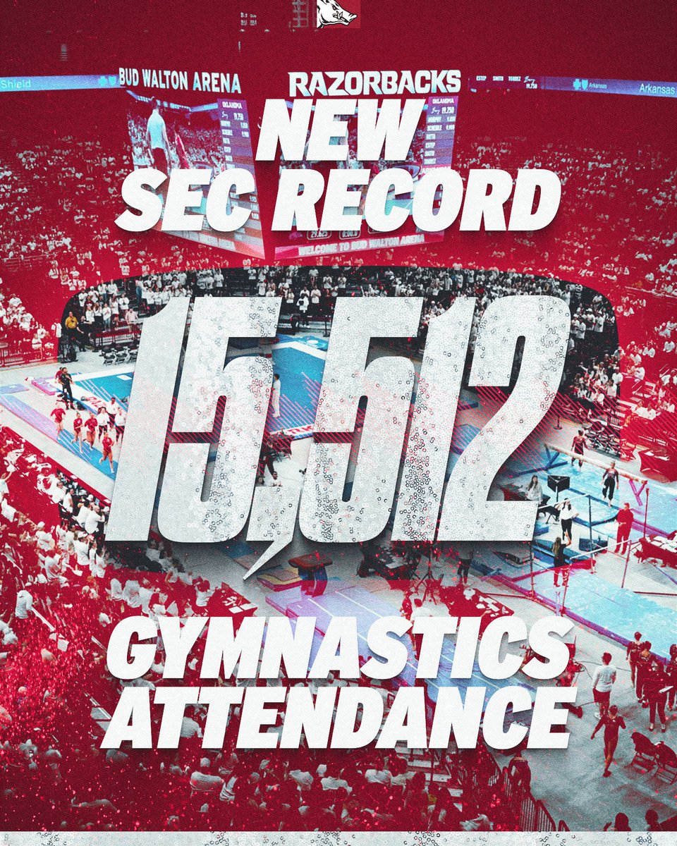 Arkansas Gymnastics 🐗 tweet media