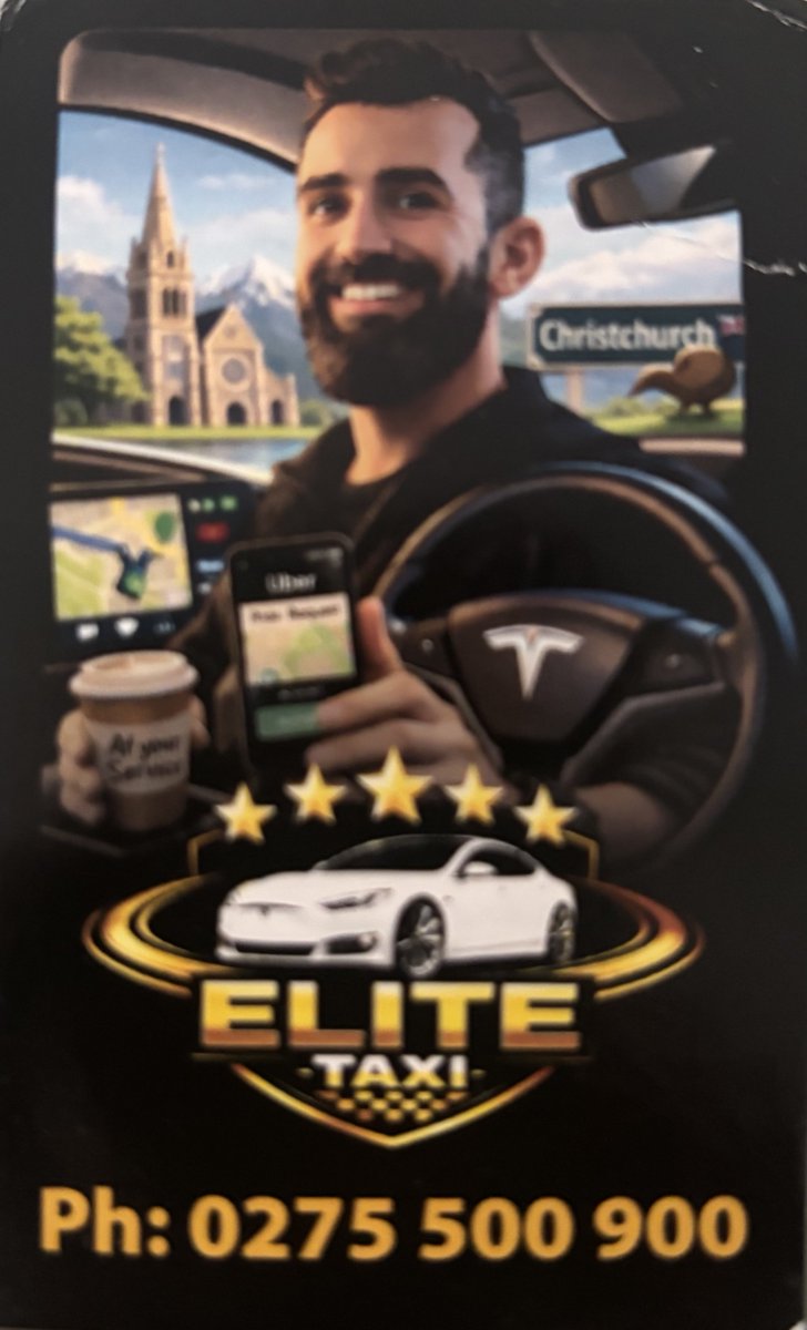 In NZ and need a ride this is the guy to use