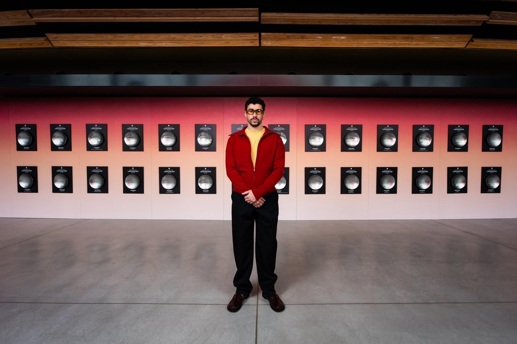 Bad Bunny stuns in Tokyo with his 29 song plaques featured in Spotify’s Billions Club.