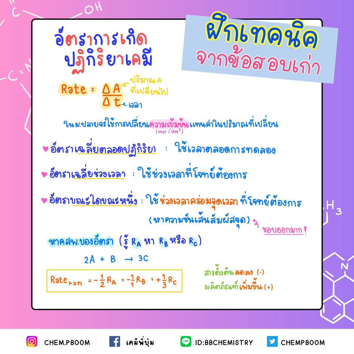 chemPBoom's tweet photo. ดูให้ผ่านๆตา 🔥 รวมเทคนิคต่างๆที่เคยออกสอบปี 68 🔥
อย่าลืมเซฟไว้ทบทวนก่อนเข้าห้องสอบนะคะ 

❣️ อันไหนที่อ่านแล้วลืมหรือไม่เข้าใจ แสดงว่าต้องไปทวนเรื่องนั้นเพิ่มน้า 

#dek69 #dek70 #alevelเคมี https://t.co/kY8gKEGWl1